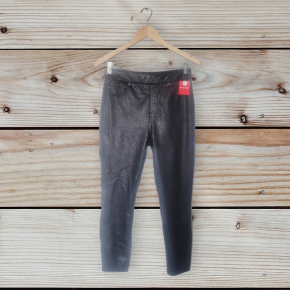 Spanx Leather Like Skinny Pant Petite